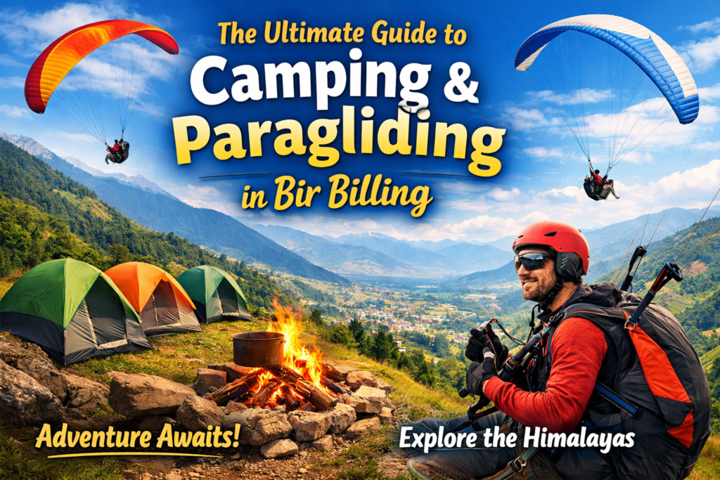 The Ultimate Guide to Camping and Paragliding in Bir Billing, Himachal Pradesh