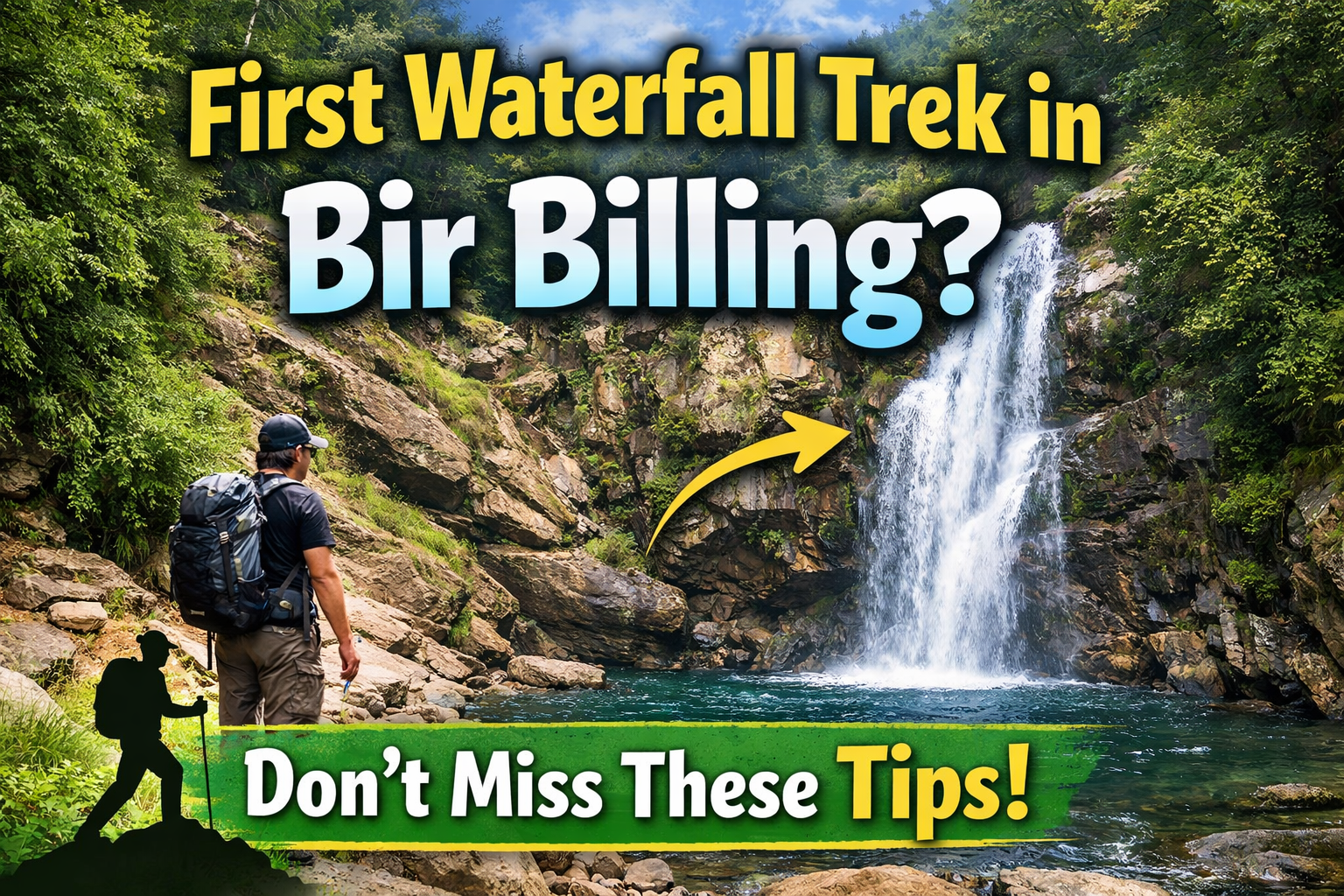 Waterfall Trek in Bir Billing