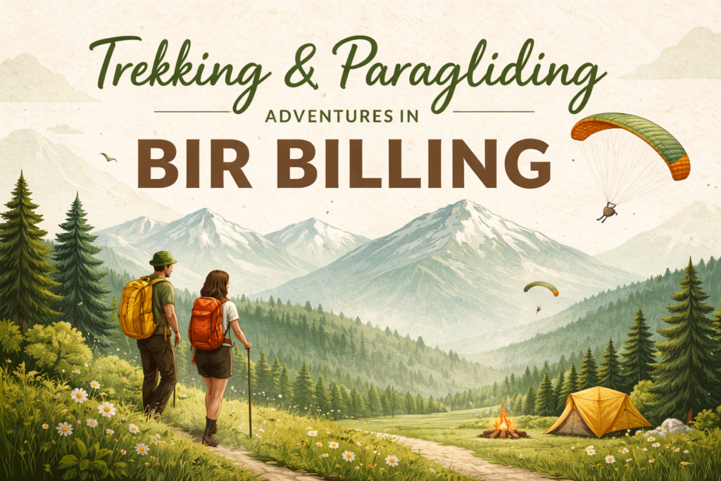 Trekking & Paragliding Adventures in Bir Billing | Ultimate Adventure Guide